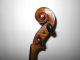 Vintage Old Antique 1pc Curly Maple Back Full Size Violin - String photo 4