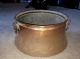Antique Kettle - Appple Butter Dovetailed Copper Large Cauldron - Hammered Rare Hearth Ware photo 10