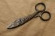 Antique Electrician Scissors Signed Wiss Hammered Look Tools, Scissors & Measures photo 3