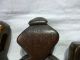 Rare Antique North African Egyptian Tethering Chogs With Hand Carved Decoration Other African Antiques photo 5