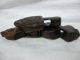 Rare Antique North African Egyptian Tethering Chogs With Hand Carved Decoration Other African Antiques photo 7