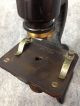 Antique Abercrombie & Fitch York Microscope Made In Germany Unusual Vintage Microscopes & Lab Equipment photo 3