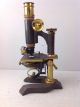 British Antique Professor Microscope Originating From 1801 Other Antique Science Equip photo 2