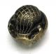 Antique Brass Button Hot Air Balloon W/ Shiny Liner - 1/2 ' Buttons photo 1