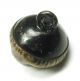 Antique Brass Button Hot Air Balloon W/ Shiny Liner - 1/2 ' Buttons photo 2
