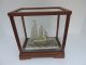 Finest Old H - Crafted Japanese Solid Sterling Silver 2 Masted Ship Yacht Japan Other Antique Sterling Silver photo 6
