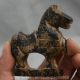 Chinese Buddhism Ancient Old Jade Success Running Tang Horse Statue Sculpture Horses photo 1