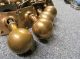4 Pairs Of Reclaimed Victorian Brass/bronze Doorknobs - P501 - Door Knobs & Handles photo 1