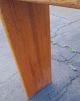 Vintage Solid Wood Sofa Table - Tall And Narrow - Oak Finish - Gd Cond Post-1950 photo 2
