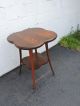 Victorian Early 1900s Tiger Oak Side Table 7816 1900-1950 photo 9
