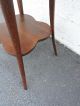 Victorian Early 1900s Tiger Oak Side Table 7816 1900-1950 photo 10