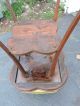 Victorian Early 1900s Tiger Oak Side Table 7816 1900-1950 photo 11