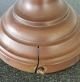 An Antique Victorian Brass Student Lamp.  Green Glass Shade. Lamps photo 6