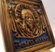 Russia Orthodox Bronze Icon The Vernicle (holy Face) 19th.  Century Enameled Roman photo 3