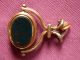 Unidentified Roman To Medieval Age Golden Pendant With Carnelian Stone Roman photo 1