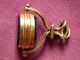 Unidentified Roman To Medieval Age Golden Pendant With Carnelian Stone Roman photo 2