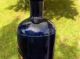 Early F.  E.  Pruni Vir Cobalt Blue Apothecary Drugstore Label Under Glass Lug Bottles & Jars photo 10