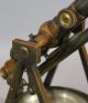 Antique 19thc Brass W & Le Gurley Surveying Transit Scope & Compass Engineering photo 10