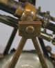 Antique 19thc Brass W & Le Gurley Surveying Transit Scope & Compass Engineering photo 5