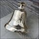 Antique Style Solid Brass Marine Ship Bell Vintage Nautical Decor Wall Mounting Bells & Whistles photo 2