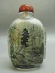 Chinese Bigger Glass Hand Inside - Drawing Scenery Horse Person Snuff Bottle Snuff Bottles photo 1