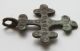 Early Medieval Period Decorated Bronze Cross Pendant 900 - 1100 Ad British photo 3