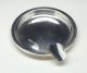 Solid Silver Ashtrays Cased Hallmarked Sheffield 1937 Gladwin Ltd Other Antique Sterling Silver photo 2