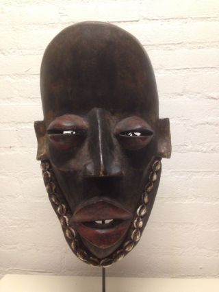 Liberia: Old - African - Tribal Mask From The Dan. photo