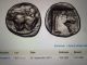 Ancient Greek Coin,  Thessaly,  Larissa Ar Obol,  Silver,  Artifact,  Antique Greek photo 2