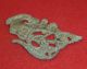 Celtic Ancient Artifact Zoomorphic Snake / Dragon Applique Circa 100 Bc - A32 British photo 1