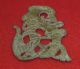 Celtic Ancient Artifact Zoomorphic Snake / Dragon Applique Circa 100 Bc - A32 British photo 2