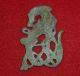 Celtic Ancient Artifact Zoomorphic Snake / Dragon Applique Circa 100 Bc - A32 British photo 6