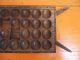Large Old African Tribal Games Board Mancala /stylish Fruit Bowl Other African Antiques photo 3