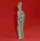 Roman Ancient Bronze Statue / Statuette Of Goddess Minerva Circa 200 - 300 Ad Roman photo 3