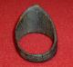 Roman Ancient Archers Ring - Engraved - Great Details Circa 300 - 400 Ad - 2896 Roman photo 4