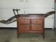 Antique C.  1900 Mahogany Victorian Doctor ' S Examination Table - W.  D.  Allison Co. Other Medical Antiques photo 1