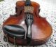 German Violin,  Eugen Meinel Markneukirchen Germany 1920s - 30s Estate Item String photo 6