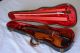 Fine Old Antique German Master Violin Made & Signed By Leonardo Genaro 1916 String photo 1