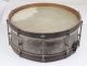 Antique 16” Duplex Snare Drum Belonged To Bert Cole - Minstrel/vaudeville/circus Percussion photo 4