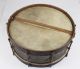 Antique 16” Duplex Snare Drum Belonged To Bert Cole - Minstrel/vaudeville/circus Percussion photo 8