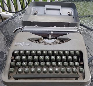 Hermes Rocket Typewriter (made In Switzerland 1954) photo