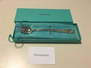 Tiffany & Co.  Infant Moon And Stars Sterling Silver Feeding Spoon photo