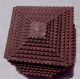 Antique Tramp Art Box Saw Tooth Primitive Primitives photo 1