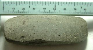 Rare Prehistoric Neolithic Stone Hand Axe Celt Tool Artifact 5000 Bc photo