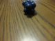 Antique Round Blue 12 Buttons Balls Coat Jacket Buttons Fancy Hard Plastic Solid Buttons photo 3