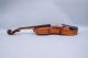 Antique Early 19c Violin W Faux Label Of Antonio Maria Lansa Adolf Schuster Bow String photo 2