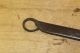 Extremely Rare Early 18th C Brass And Wrought Iron Long Handle Egg Poacher Primitives photo 6