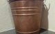 Smith & Hawken Hearthside Fireplace Ash Bucket Copper With Patina Rare Hearth Ware photo 1