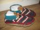 Pre - 1935 Blackfoot Northern Plains Indian Beaded Leather Adult Moccasins Native American photo 1