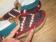 Pre - 1935 Blackfoot Northern Plains Indian Beaded Leather Adult Moccasins Native American photo 8